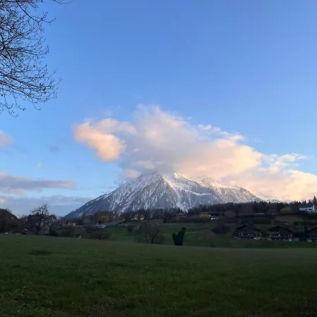 Modernes Am Mit Aussicht Auf Eiger Moench Jungfrau Apartmán